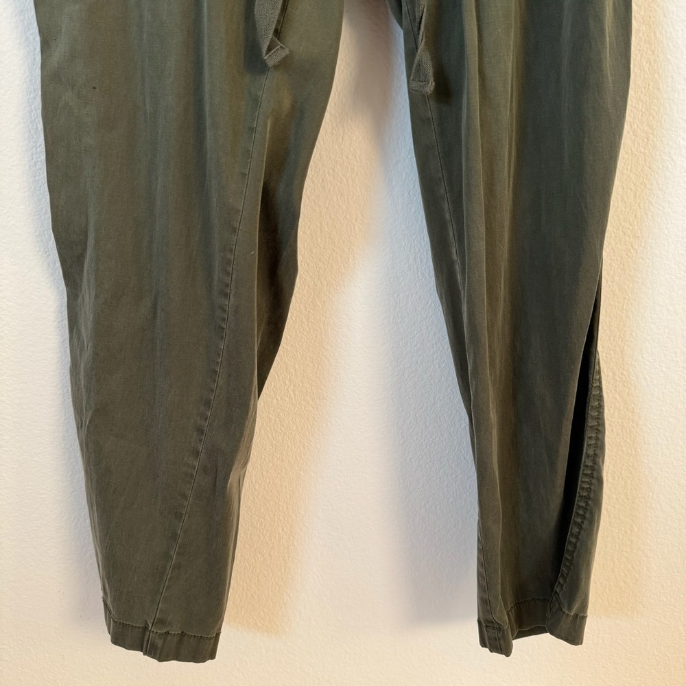Lou & Grey Cosmic Drawstring Joggers Olive Army Green S - Picture 6 of 14